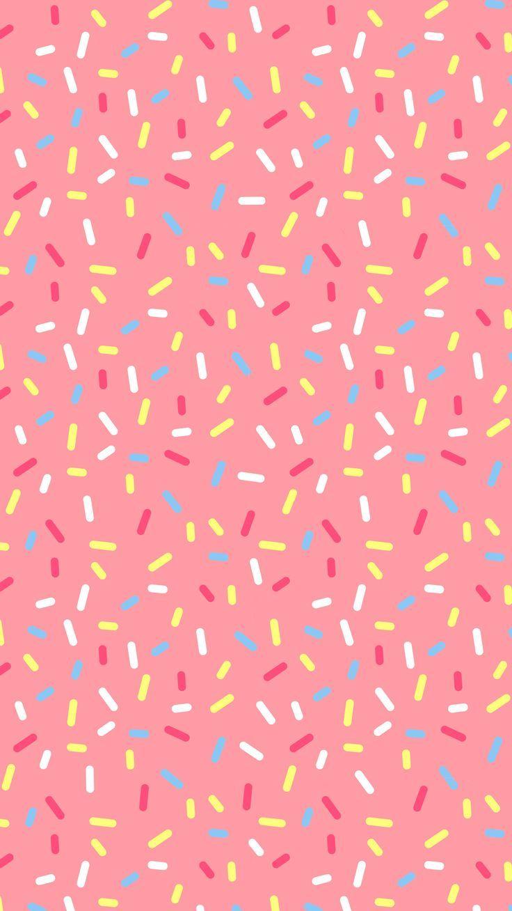 Cartoon Donuts with Sprinkles Wallpapers - Top Free Cartoon Donuts with  Sprinkles Backgrounds - WallpaperAccess