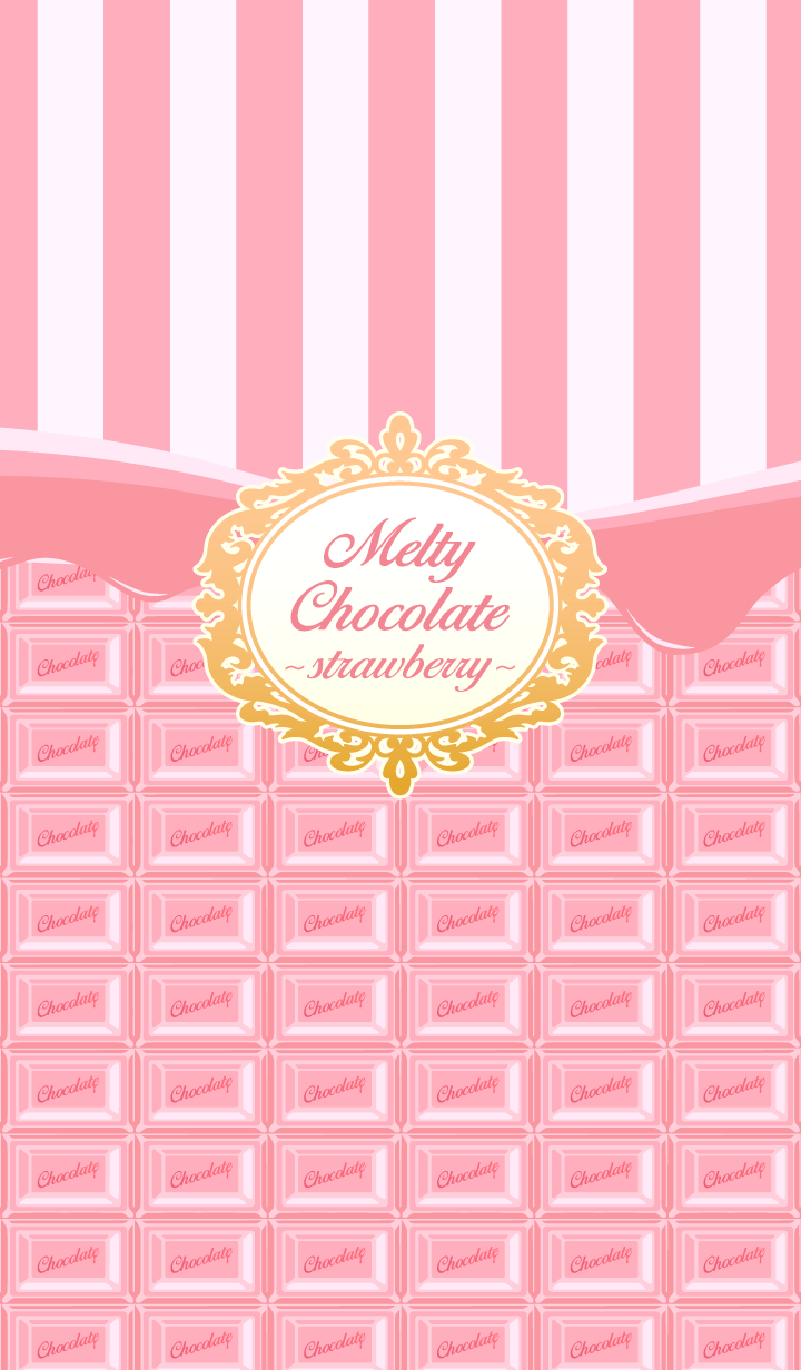 720x1232 This is a theme of melting chocolate bar. lovely strawberry