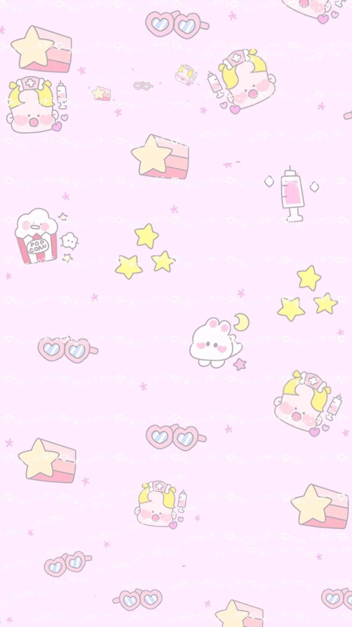 Pink Kawaii Pastel Wallpapers Top Free Pink Kawaii Pastel Backgrounds Wallpaperaccess