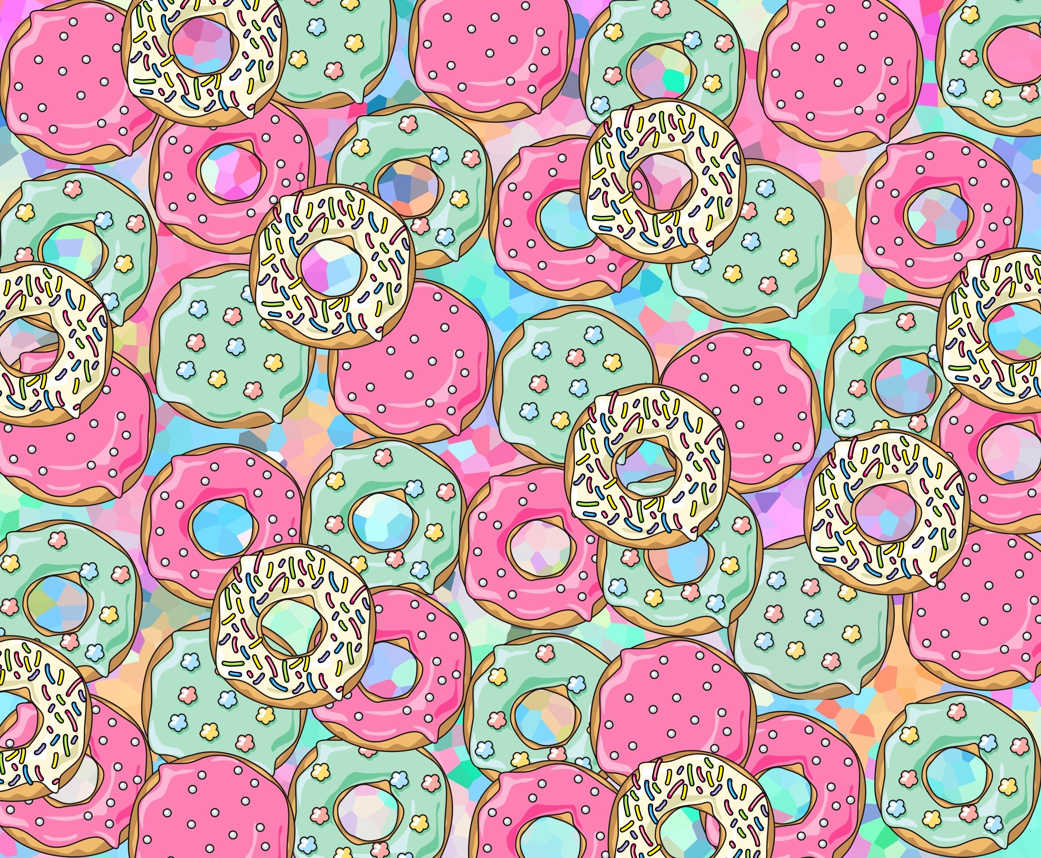 Colorful Donut Wallpapers - Top Free Colorful Donut Backgrounds