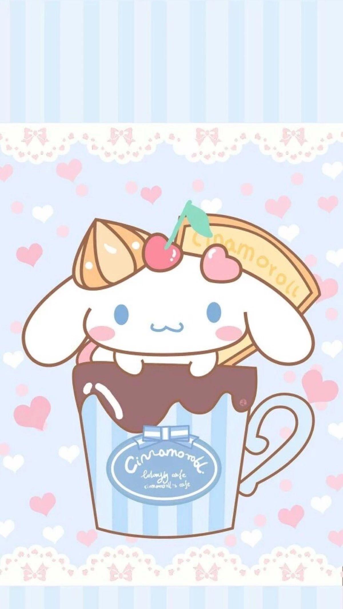 1200x2133 My hot chocolate is keeping so warm, as courtesy of Sanrio