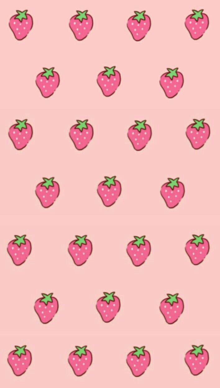 Strawberry Aesthetic Wallpapers Top Free Strawberry Aesthetic Backgrounds Wallpaperaccess