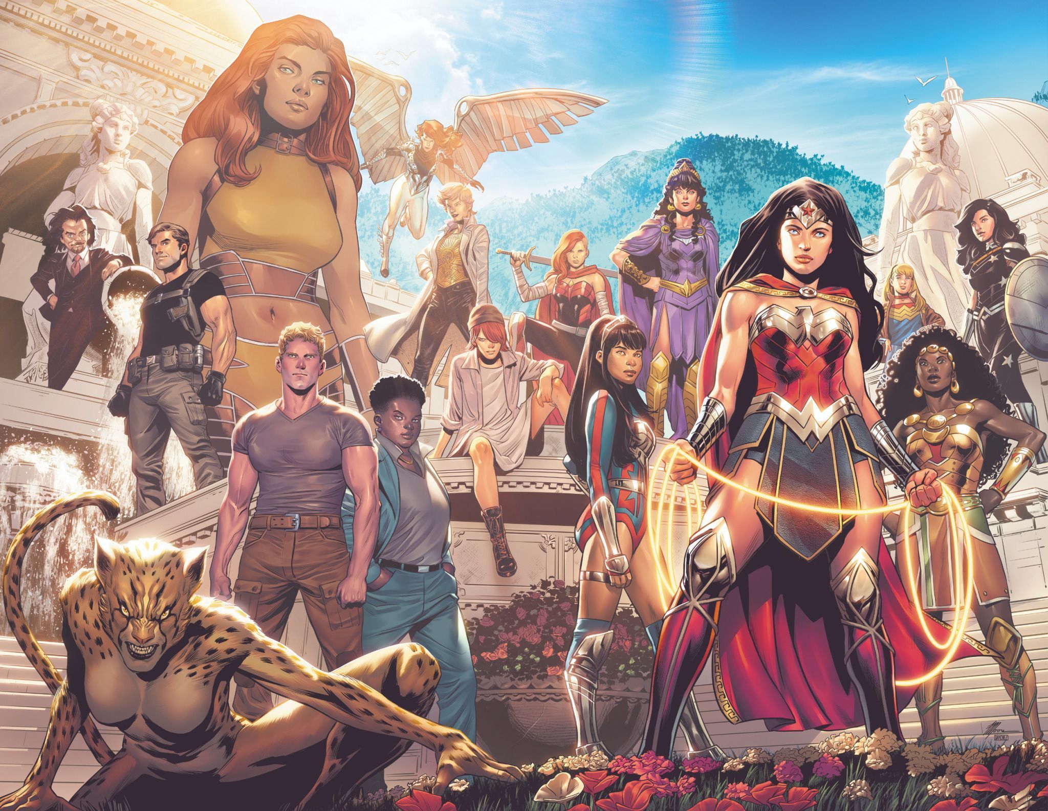 2048x1585 Wonder Woman, Cheetah Dc Comics