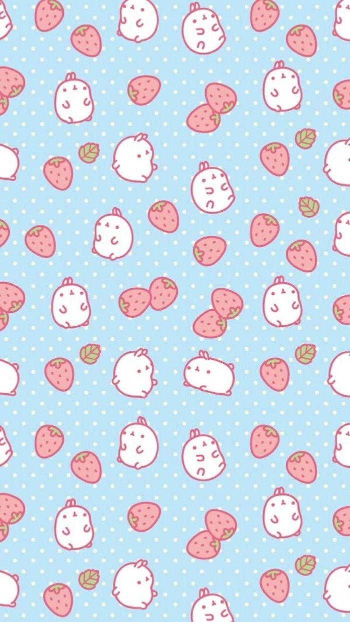 Strawberry Kawaii Wallpapers Top Free Strawberry Kawaii Backgrounds Wallpaperaccess