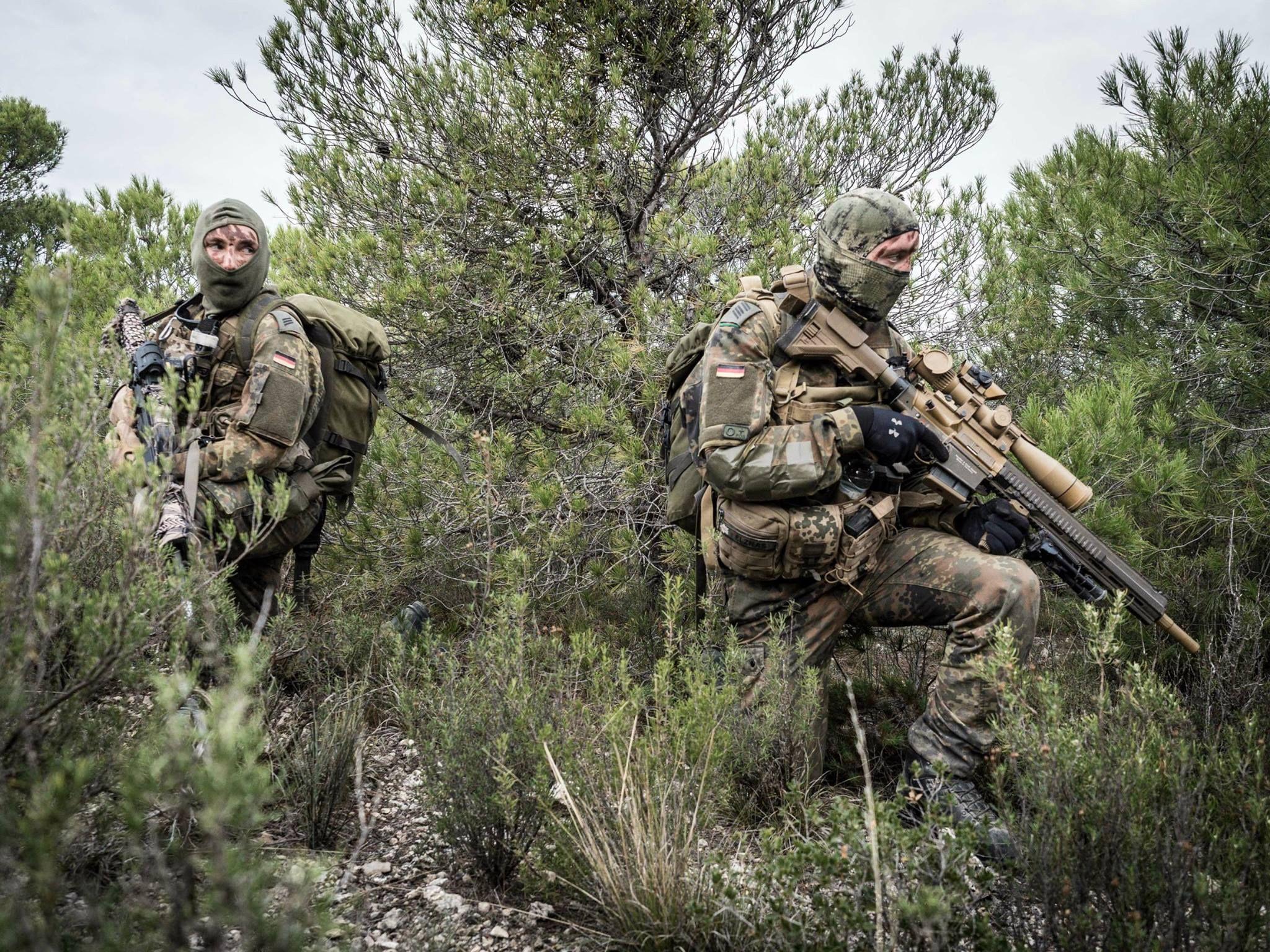 2048x1536 German Army Mountain Infantry. Designated Marksman cell. San