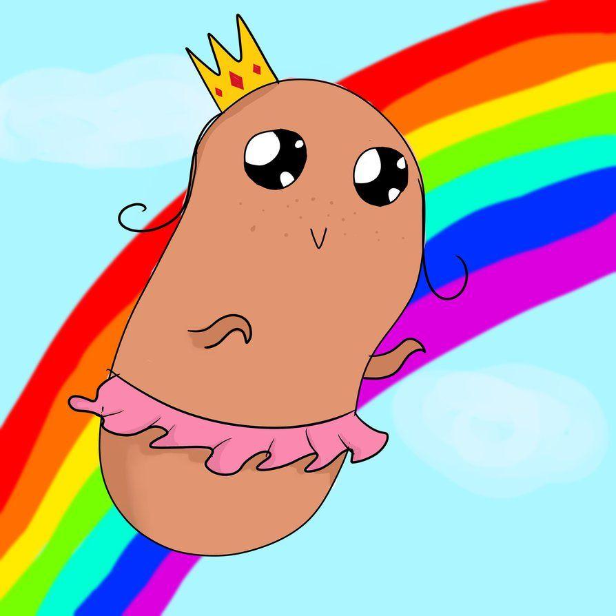 894x894 Free download Super Duper Kawaii Potato Princess