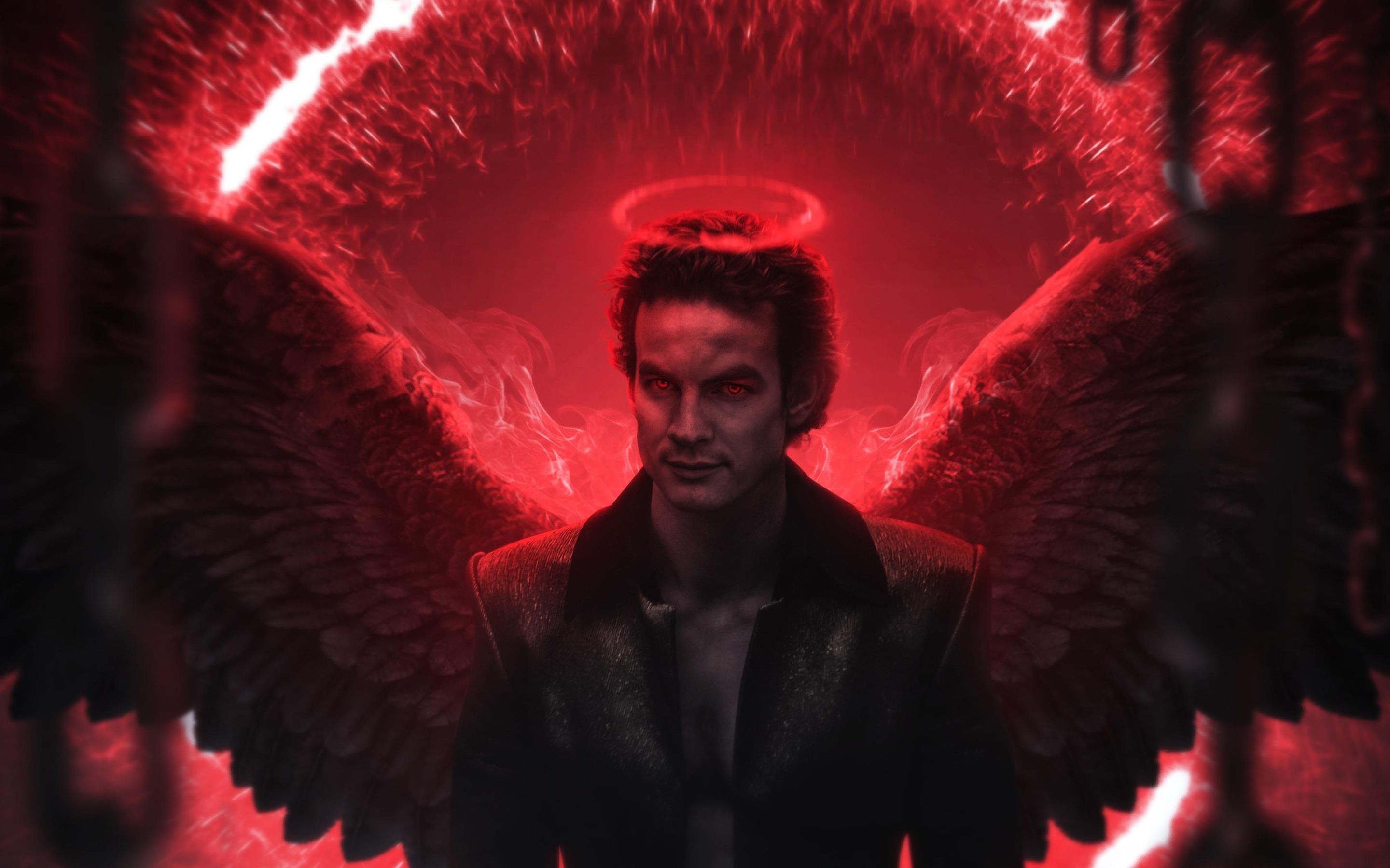 2880x1800 Lucifer Supernatural Wallpaper