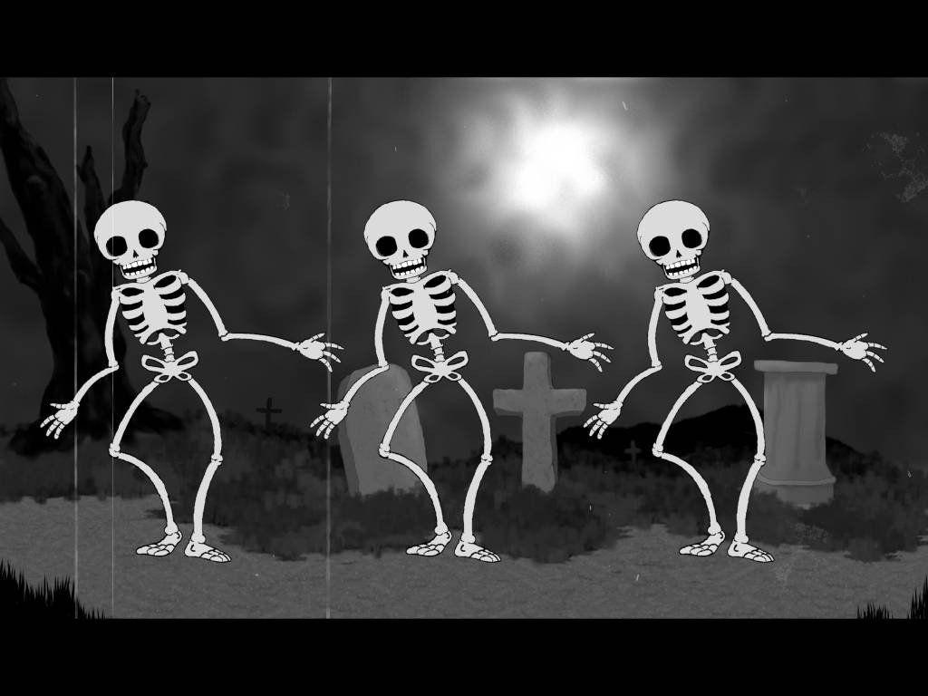 Vintage Halloween Skeleton Wallpapers - Top Free Vintage Halloween