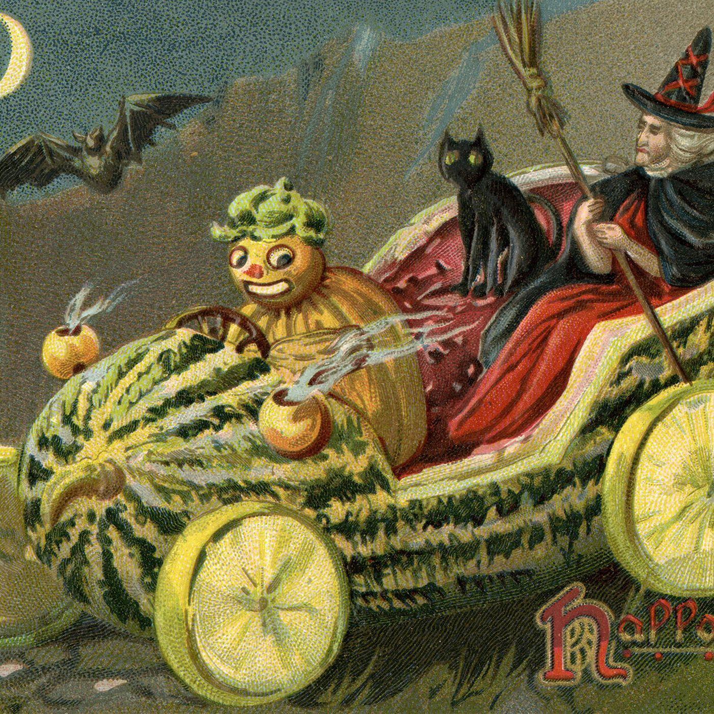1400x1400 These vintage Halloween postcards are everything