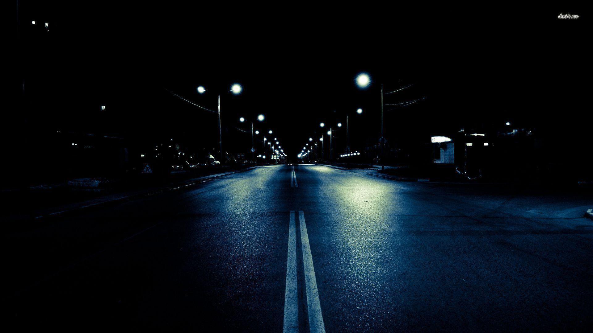 1920x1080 Dark City Background