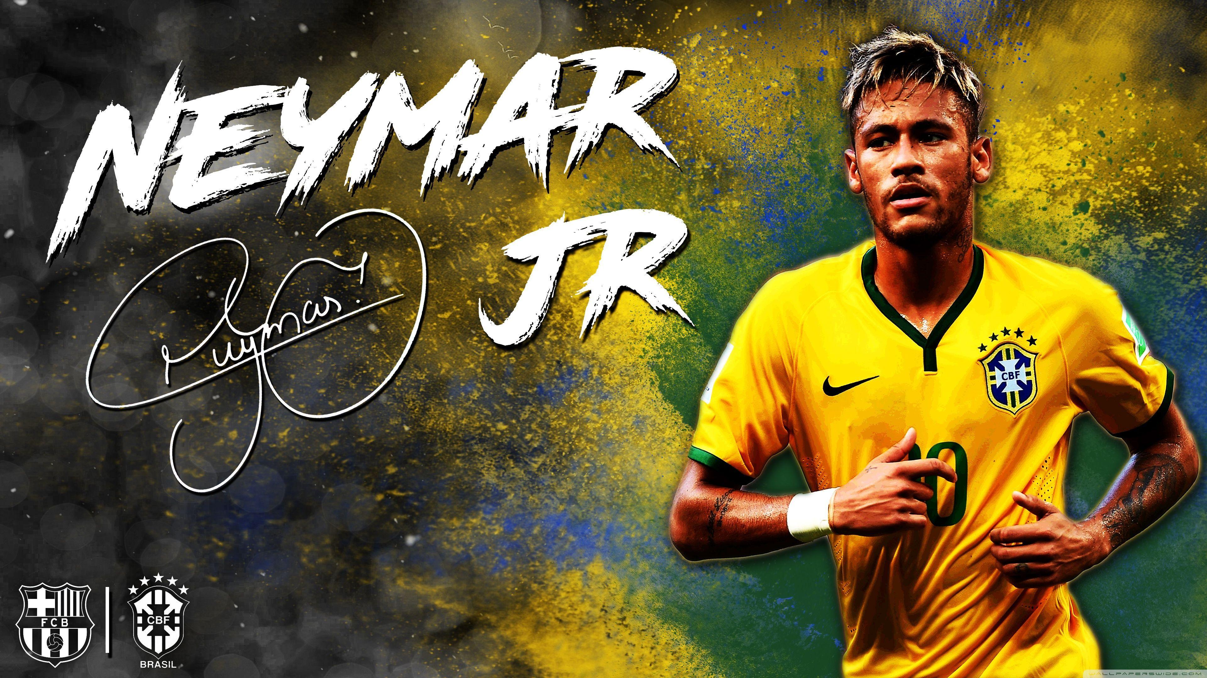 Hình nền HD 3840x2160 Neymar JR