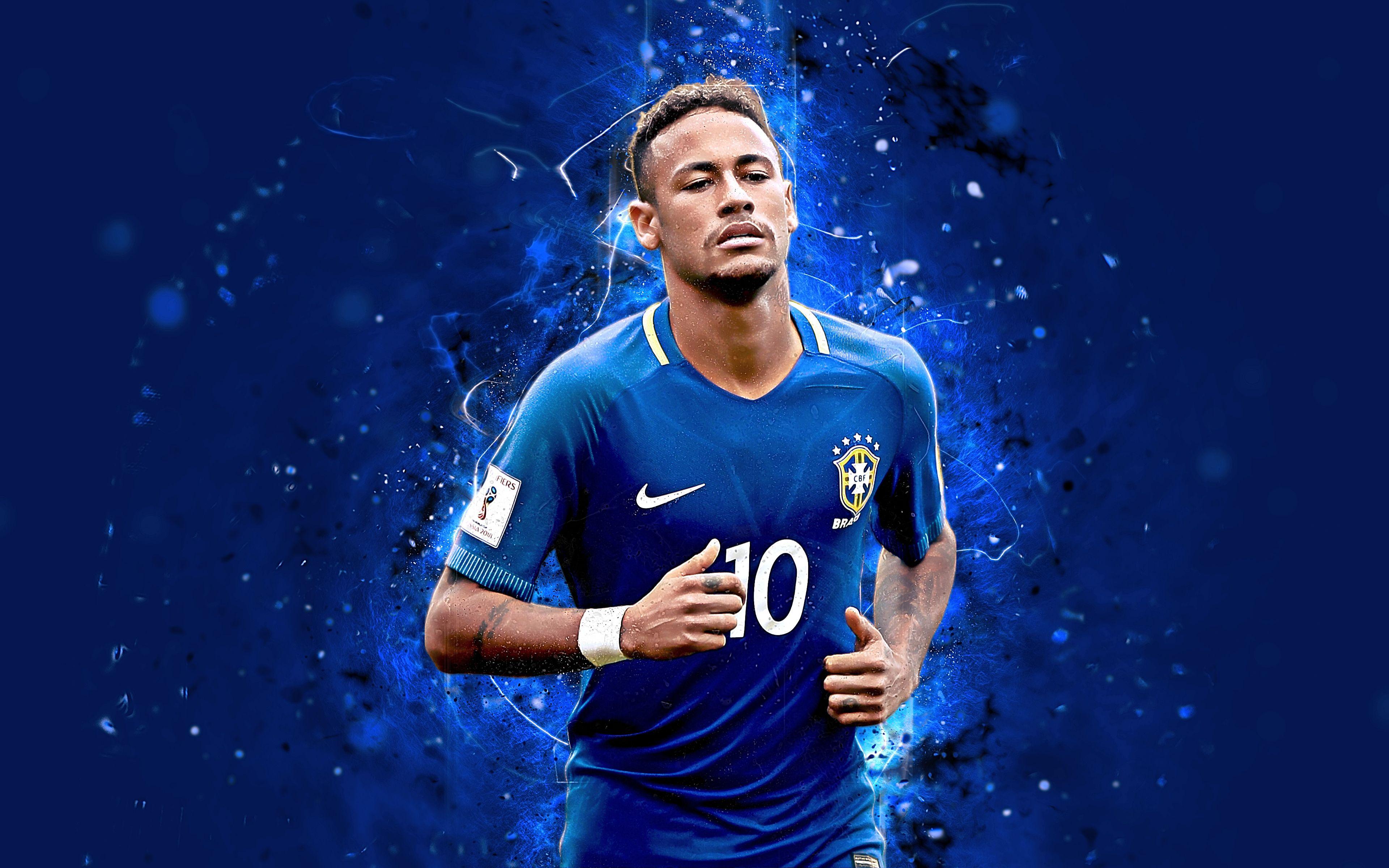 3840x2400 Neymar Jr - Brazil - Imagenes De Neymar En 4k Hình nền miễn phí
