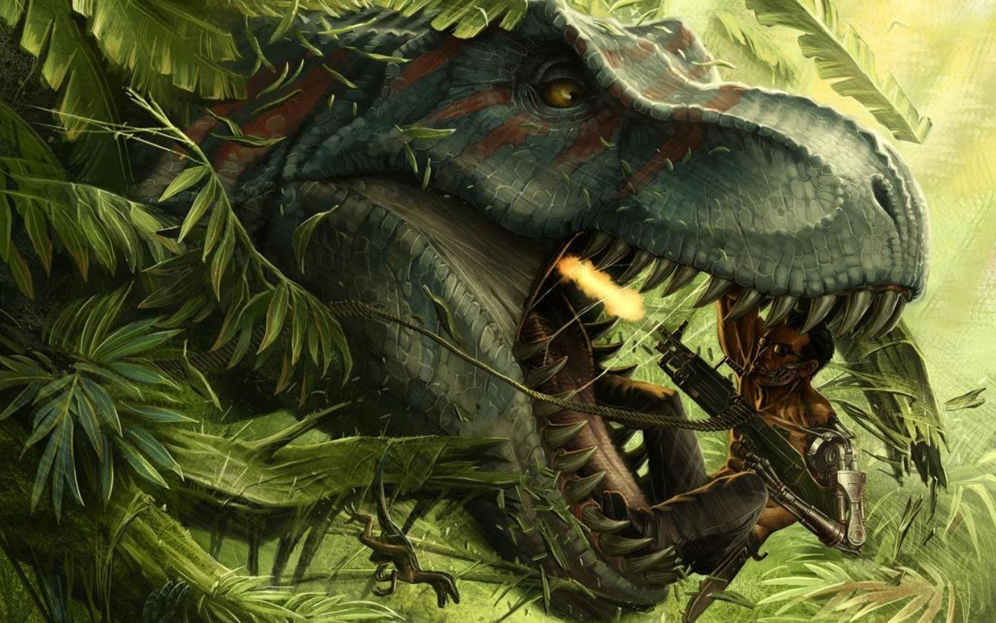 1440x900 Dinosaurs Wallpaper Full HD B38KFF
