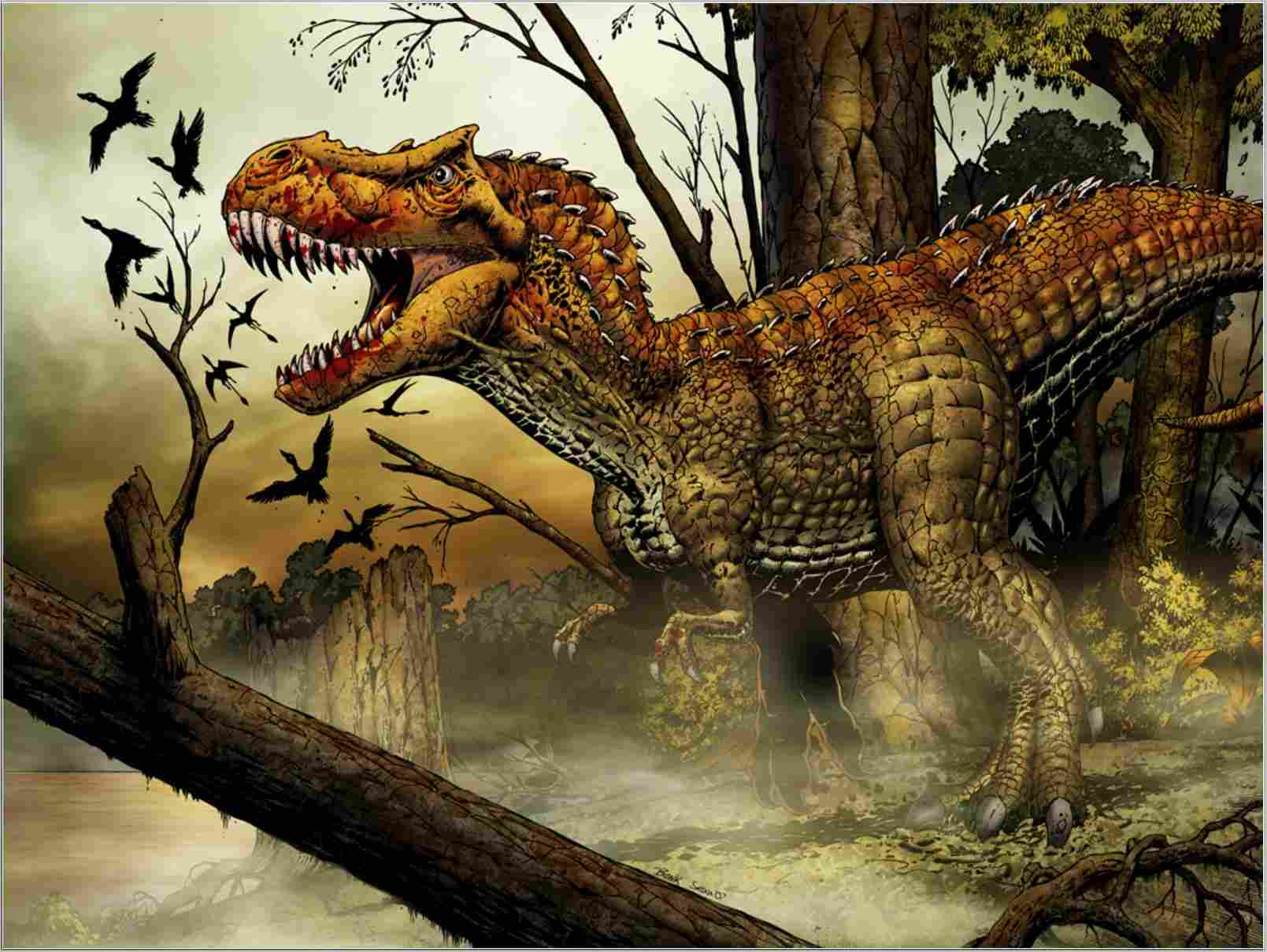 1609x1209 Best of 17 dinosaurs wallpaper download free