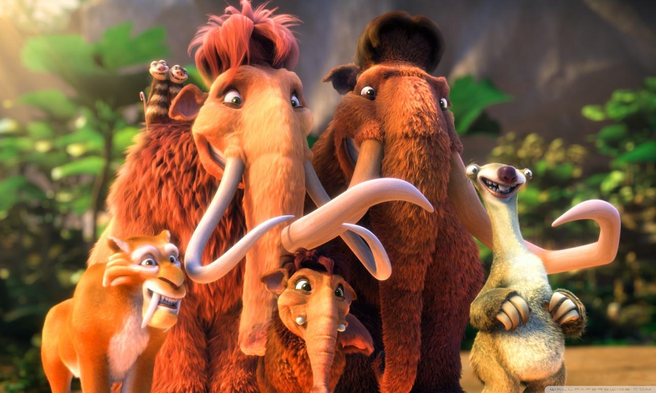 1280x768 Ice Age 3 Dawn Of The Dinosaurs Wallpaper Wallpaper