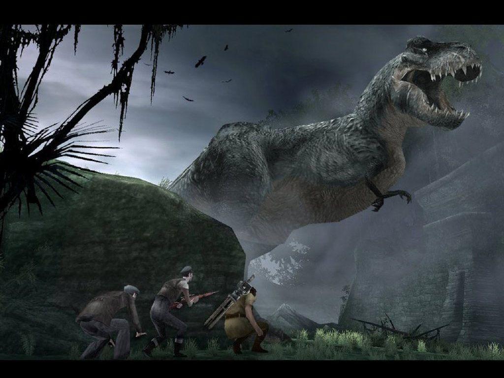 1024x768 Dinosaurs Wallpaper