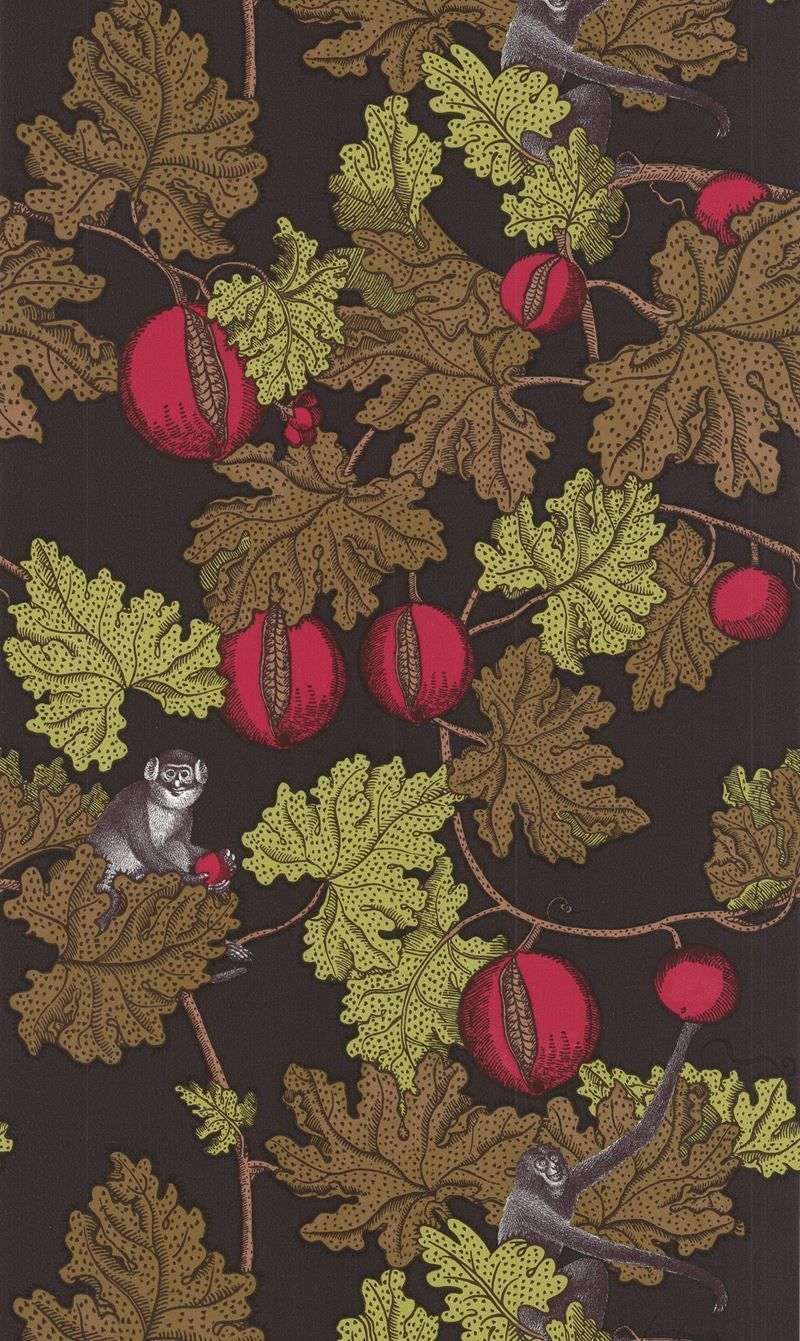 800x1341 Frutto Proibito Brown Wallcovering