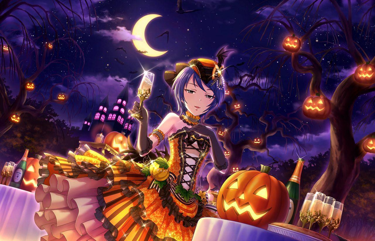 anime halloween wallpapers top free anime halloween backgrounds wallpaperaccess anime halloween wallpapers top free