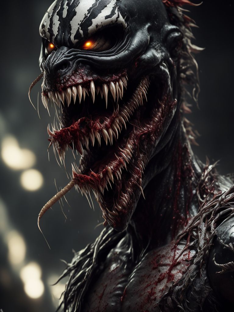 768x1024 MShare: Venom mixed zombie laugh