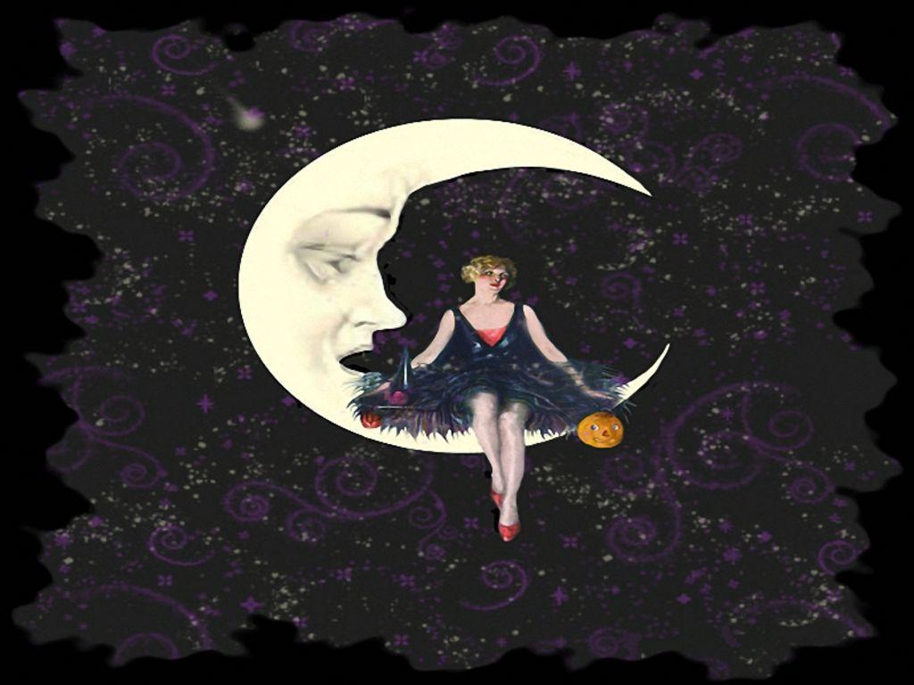 1024x768 Witch Desktop Wallpaper