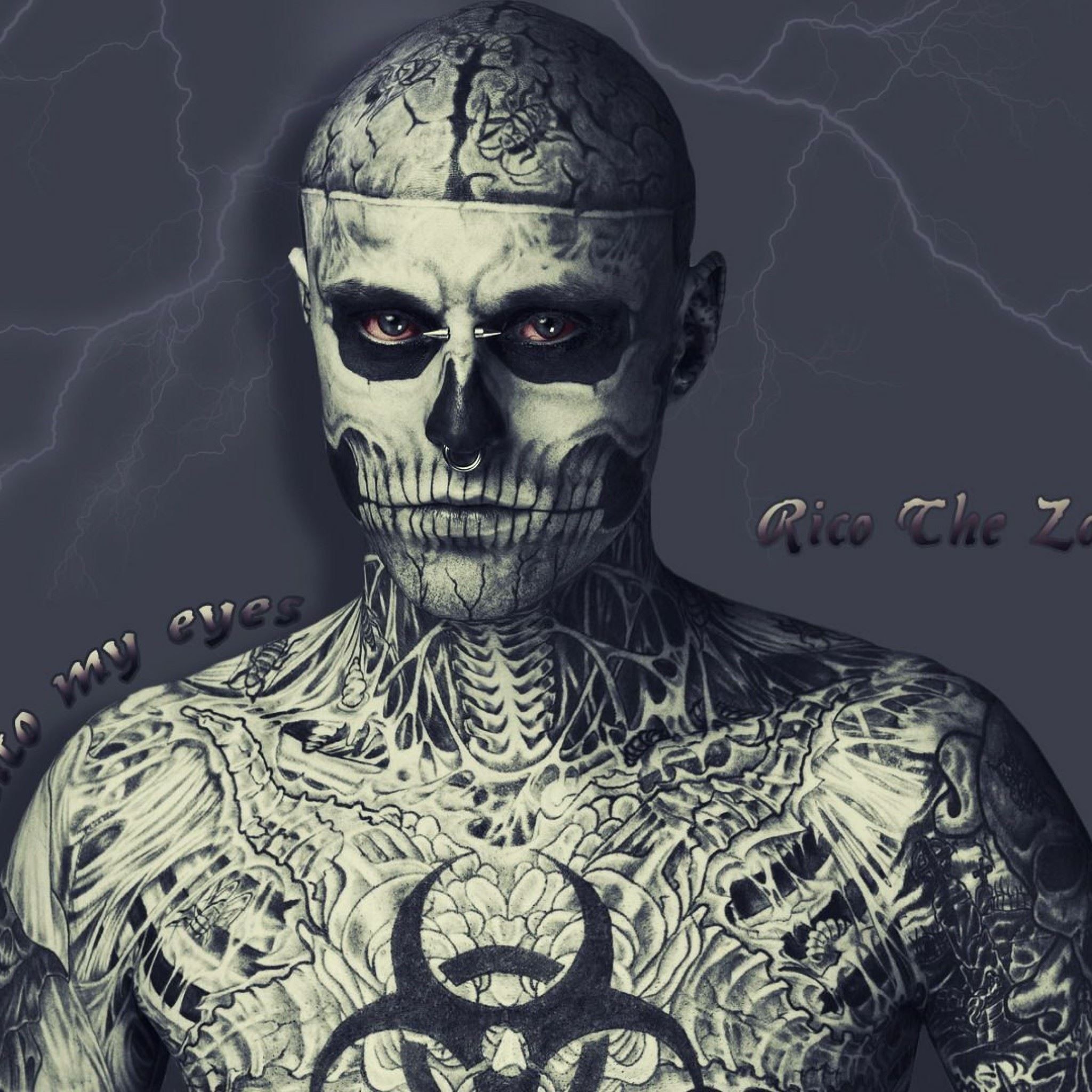 2048x2048 Zombie Boy iPad Air Wallpaper Free