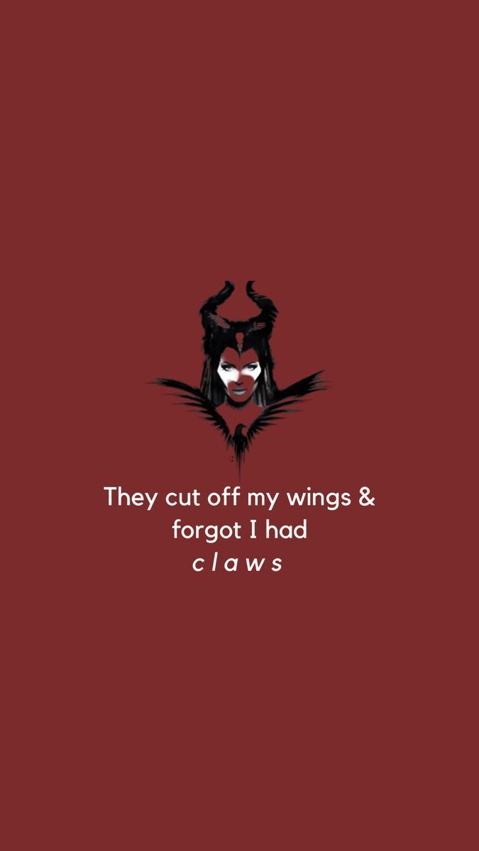 675x1200 Maleficent Quote Wallpaper. Maleficent