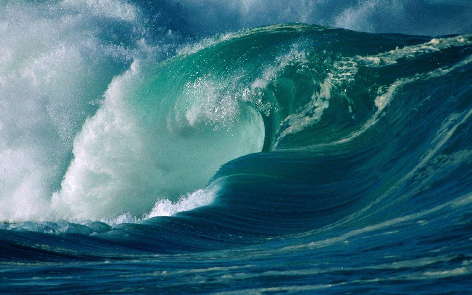 1920x1200 Download wallpaper ocean wave, a huge wave, big wave, storm