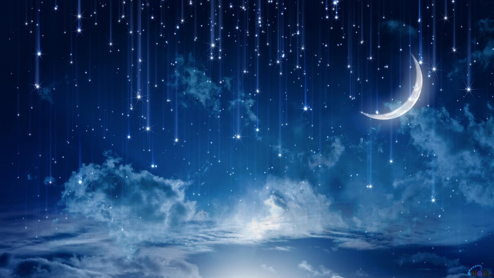 1600x900 Meteor Shower Wallpaper