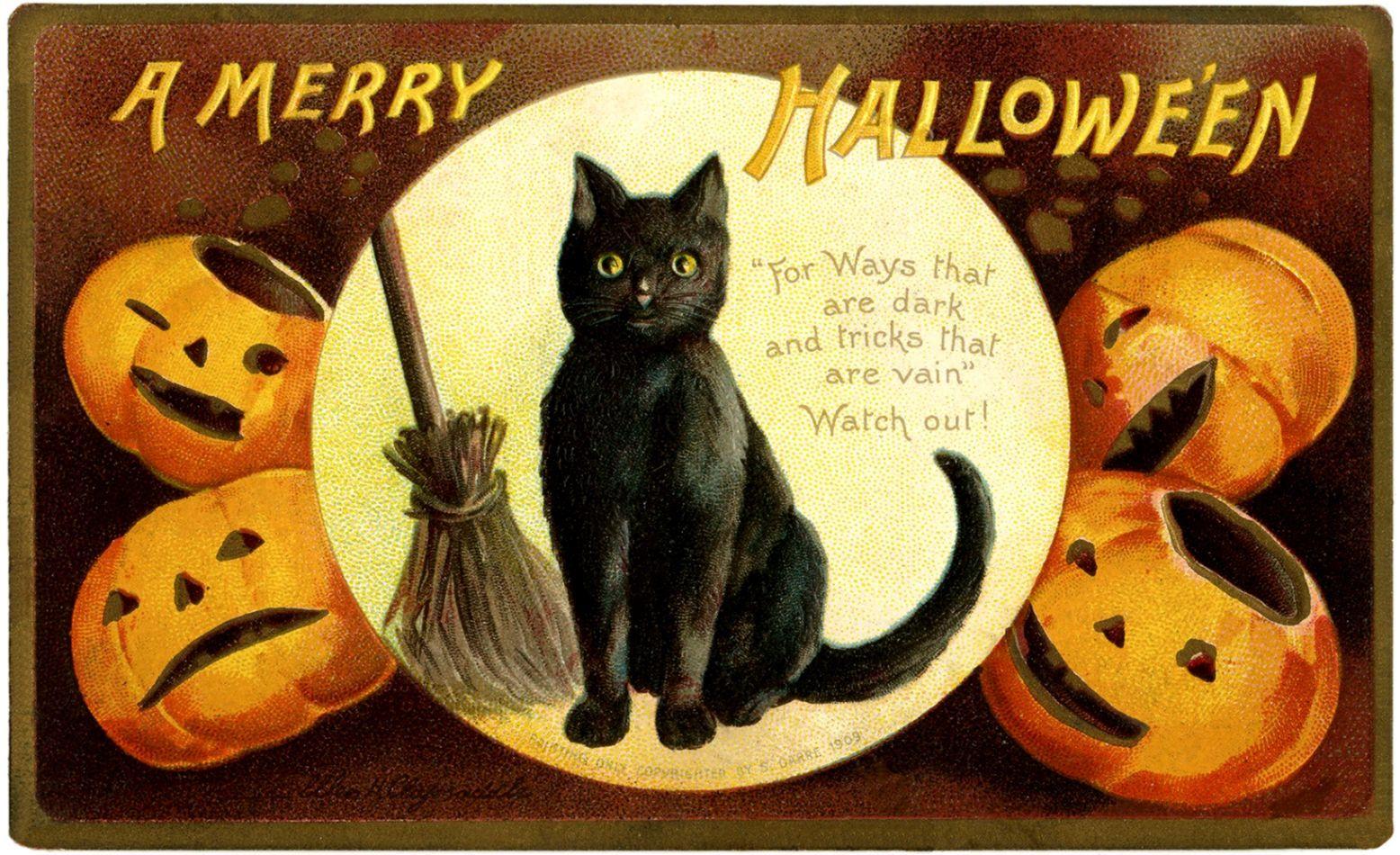 Vintage Halloween Wallpapers  Top Free Vintage Halloween Backgrounds   WallpaperAccess