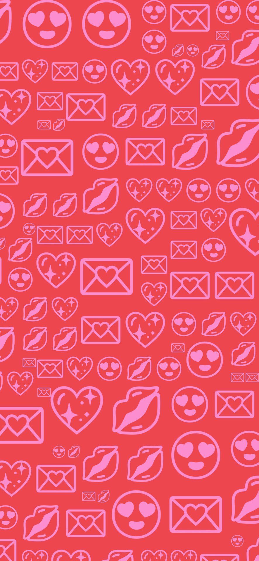 886x1920 emoji phone wallpaper