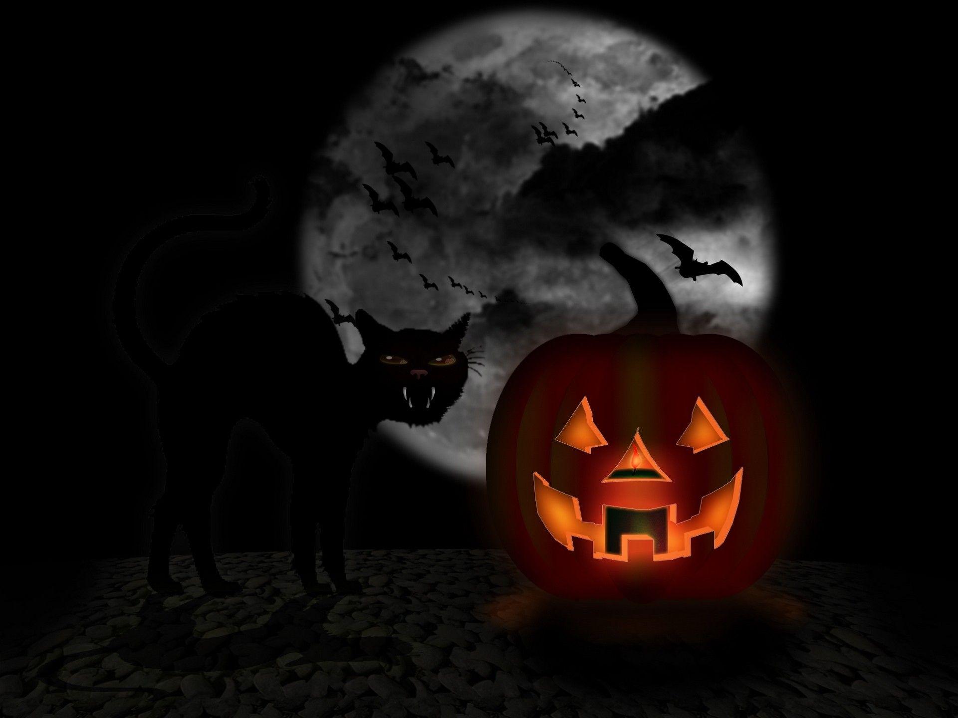 1920x1440 3D Halloween Wallpaper