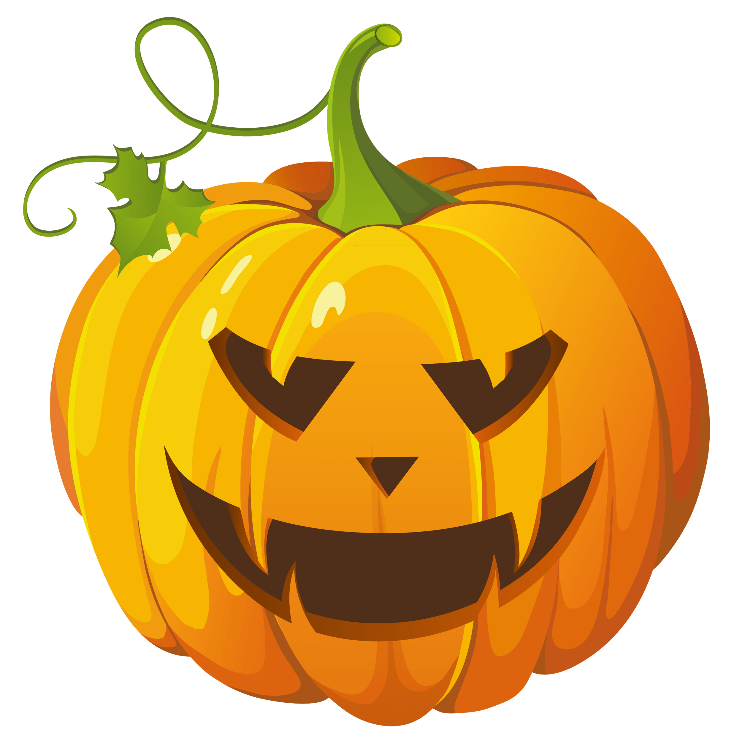 2500x2486 Cute Halloween Pumpkin Clipart