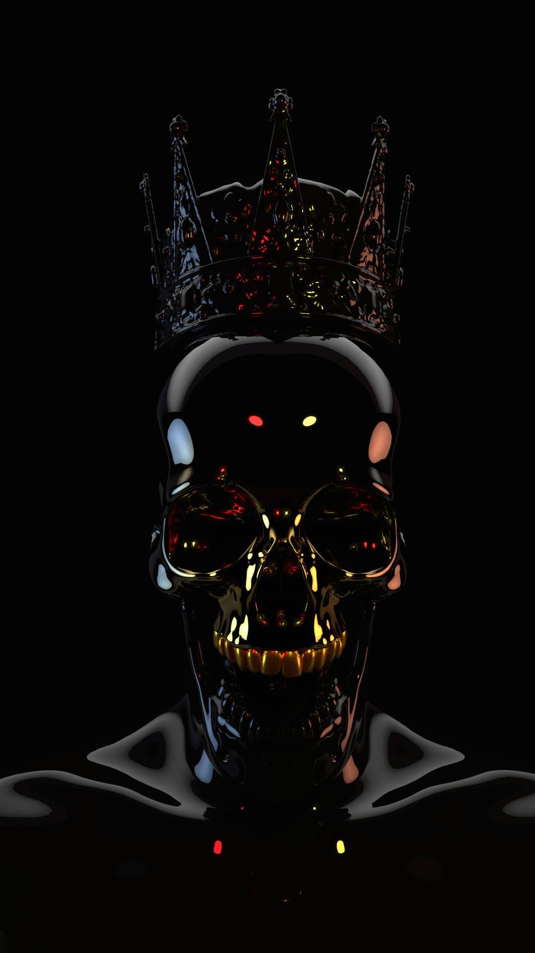 1078x1920 Download Skeleton Wallpaper for FREE