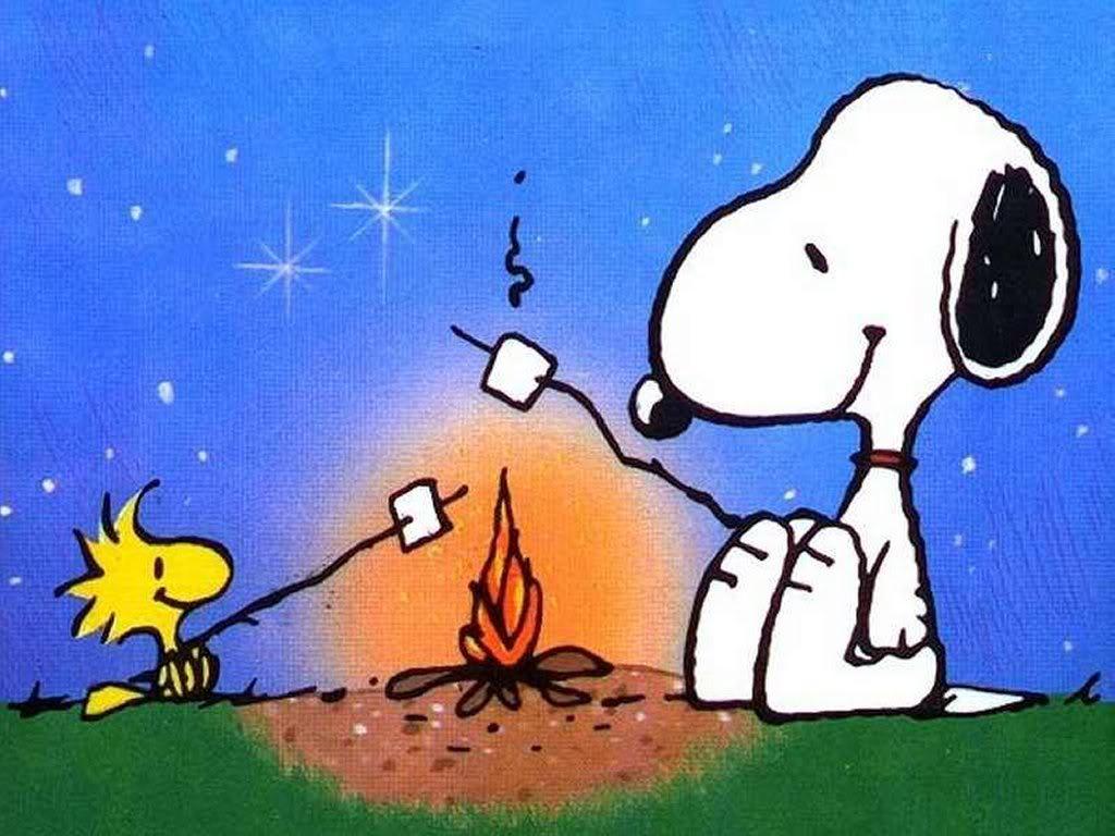 1024x768 Peanuts Halloween Wallpaper