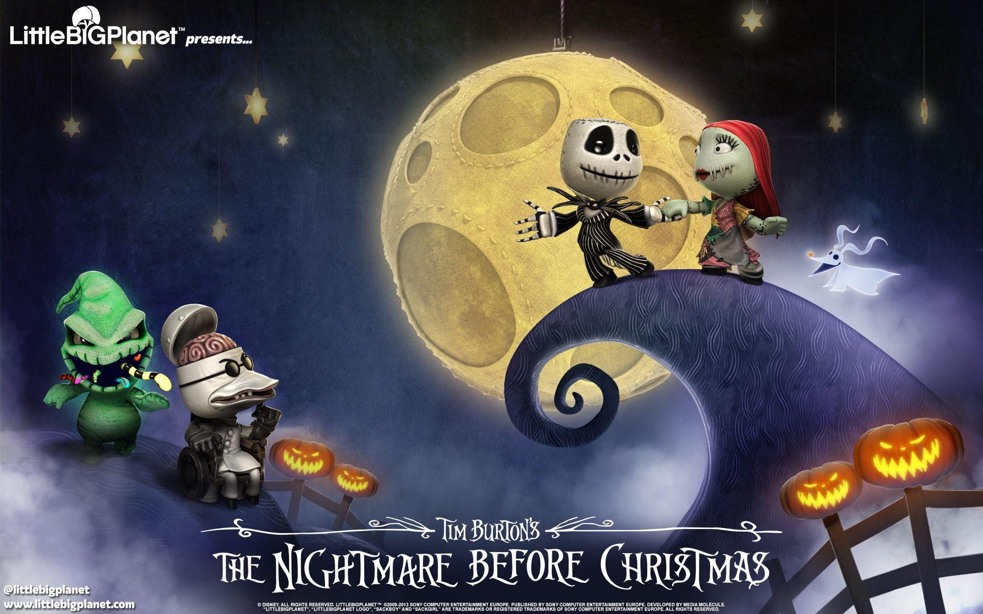 1920x1200 the nightmare before christmas halloween wallpaper
