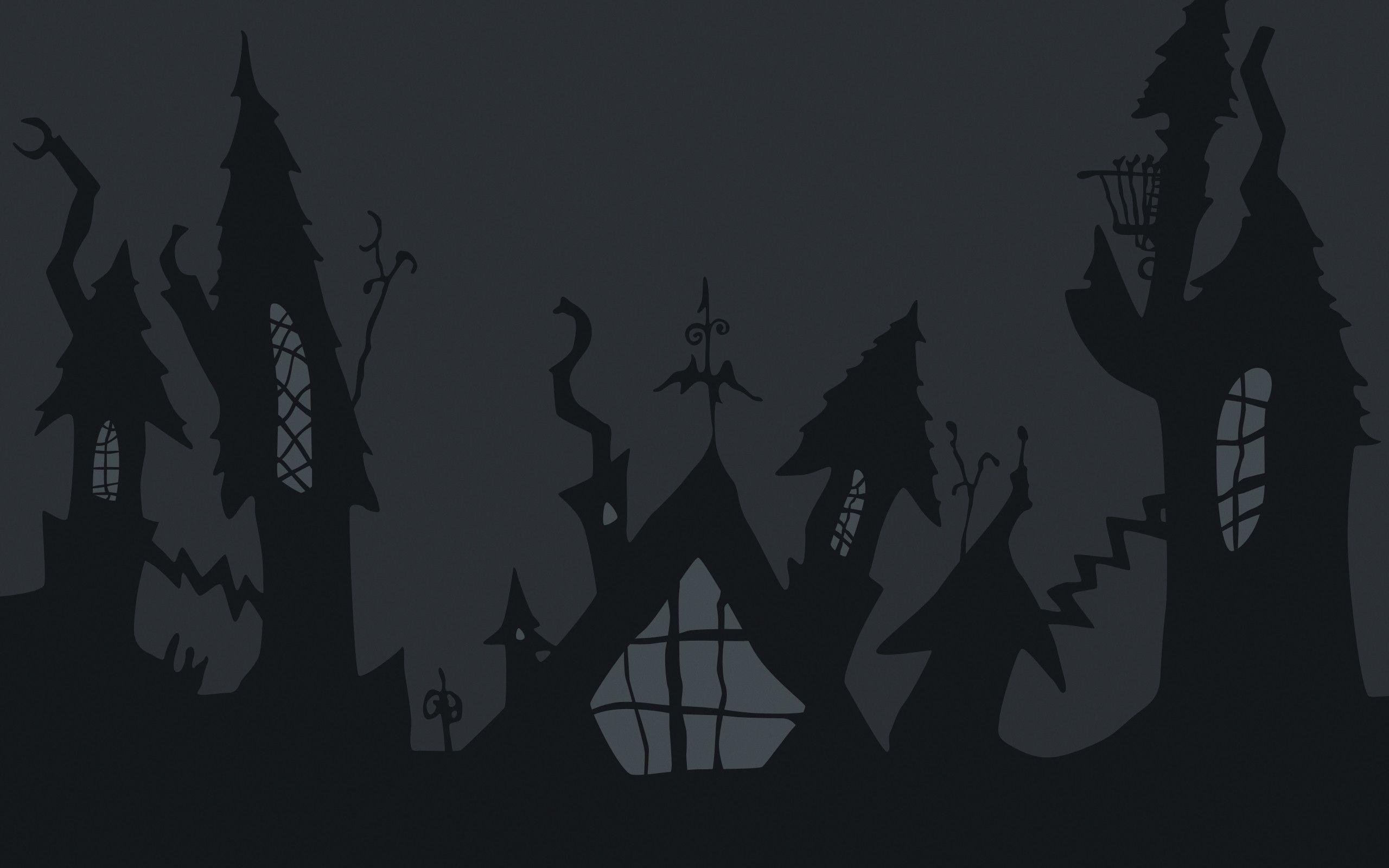 2560x1600 Nightmare Before Christmas Desktop Wallpaper