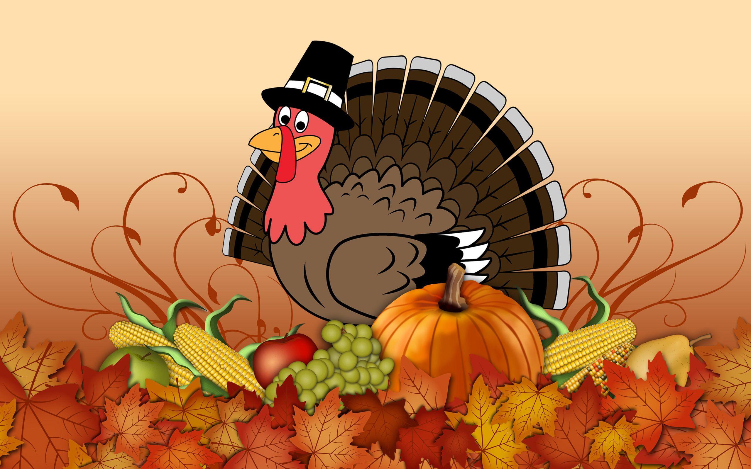 2560x1600 Free Thanksgiving Background