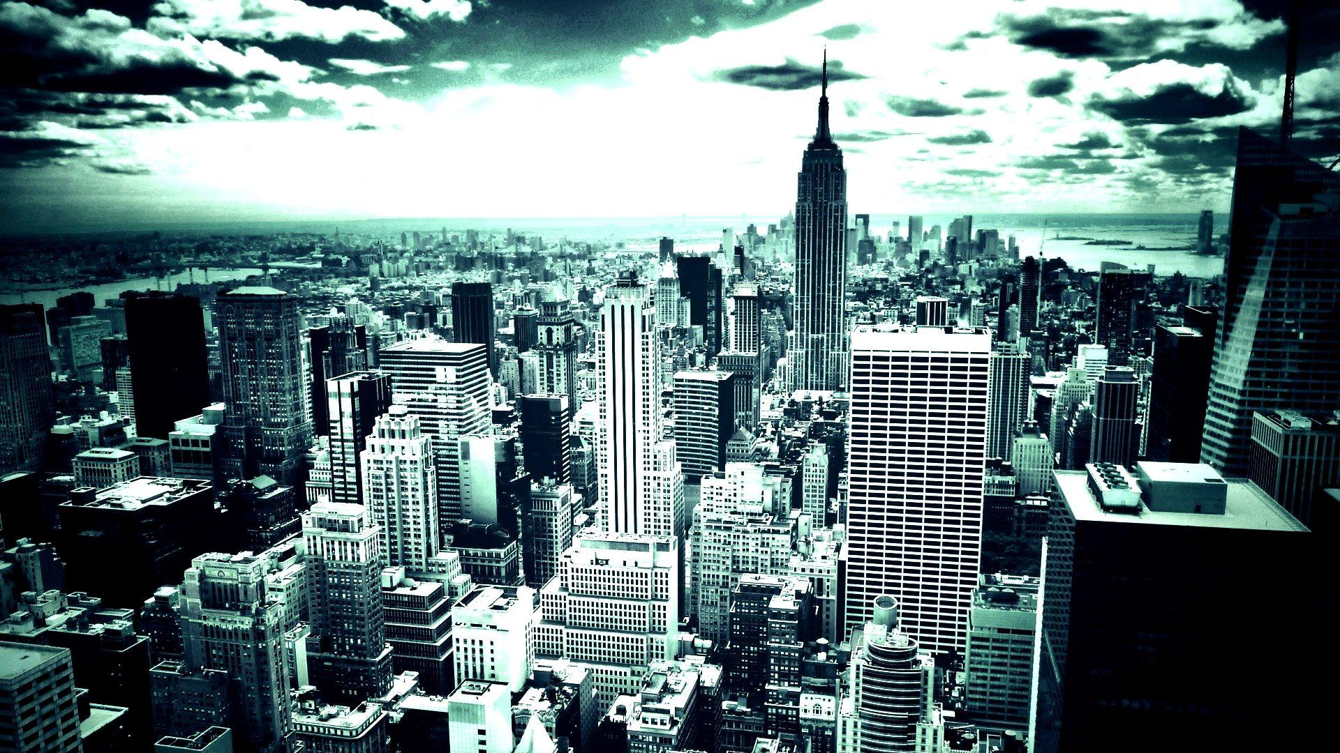 1920x1080 HD nền hình nền thành phố New York để tải xuống miễn phí