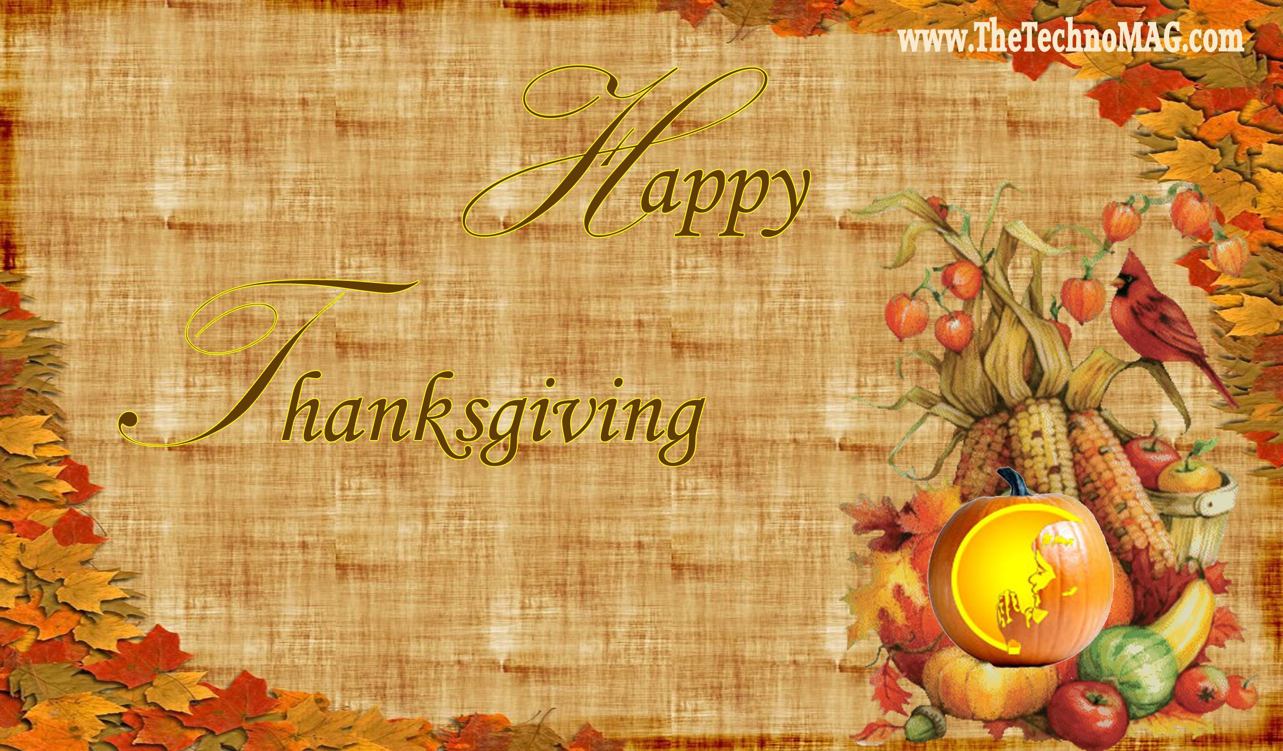 2560x1500 HD Happy Thanksgiving 4k Wallpaper