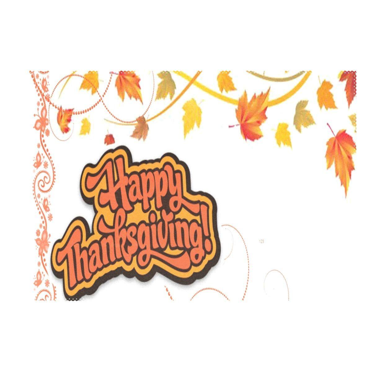 1200x1200 NMCEO Place Mats Unique Happy Thanksgiving