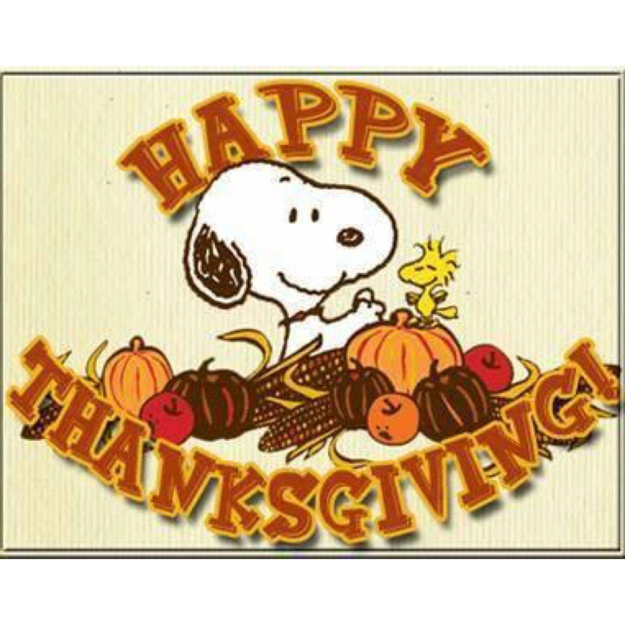 2000x2000 Snoopy Thanksgiving Wallpaper