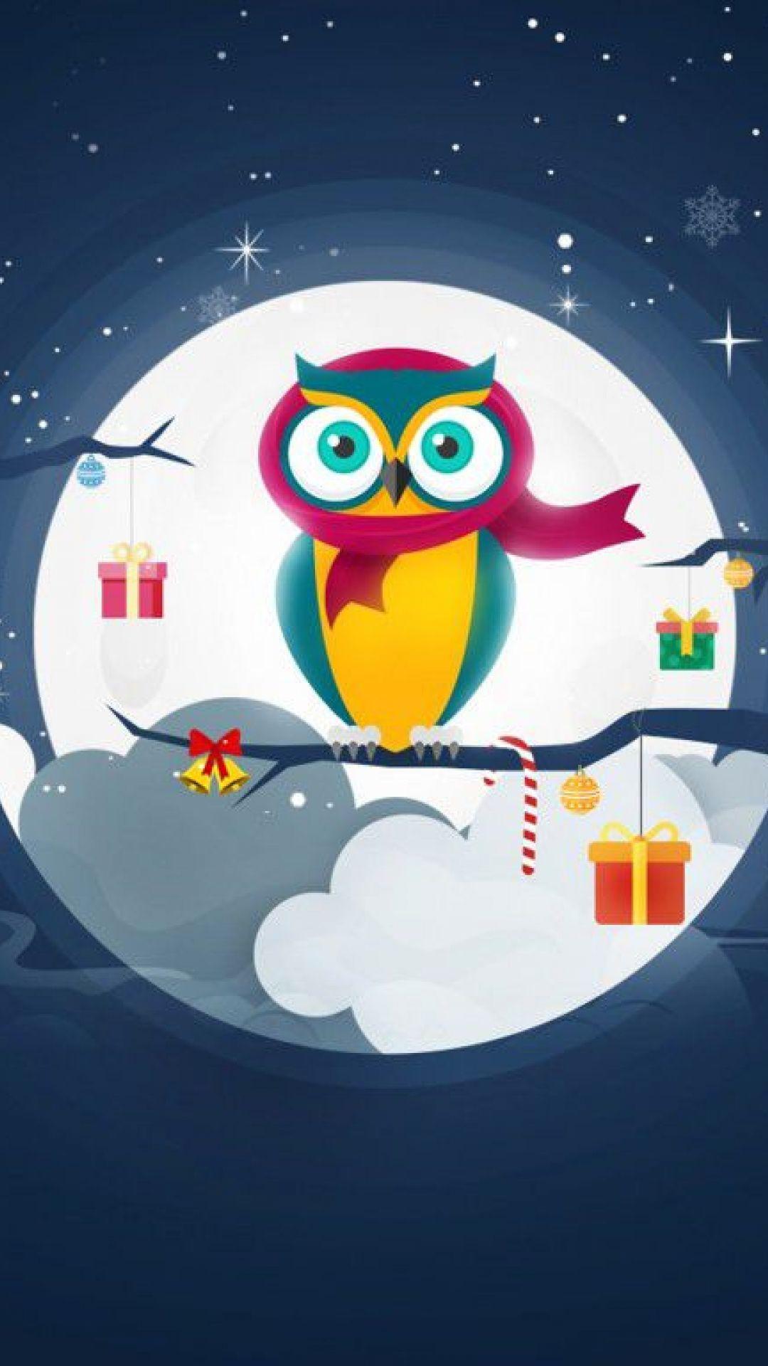 Christmas Owls Wallpapers - Top Free Christmas Owls Backgrounds - WallpaperAccess