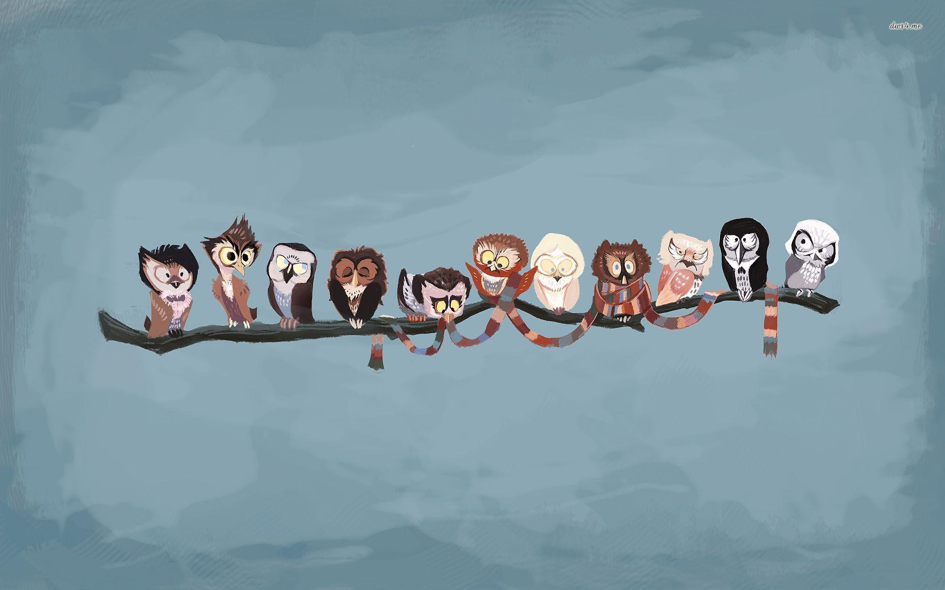 1920x1200 Doctor Who owls wallpaper wallpaper