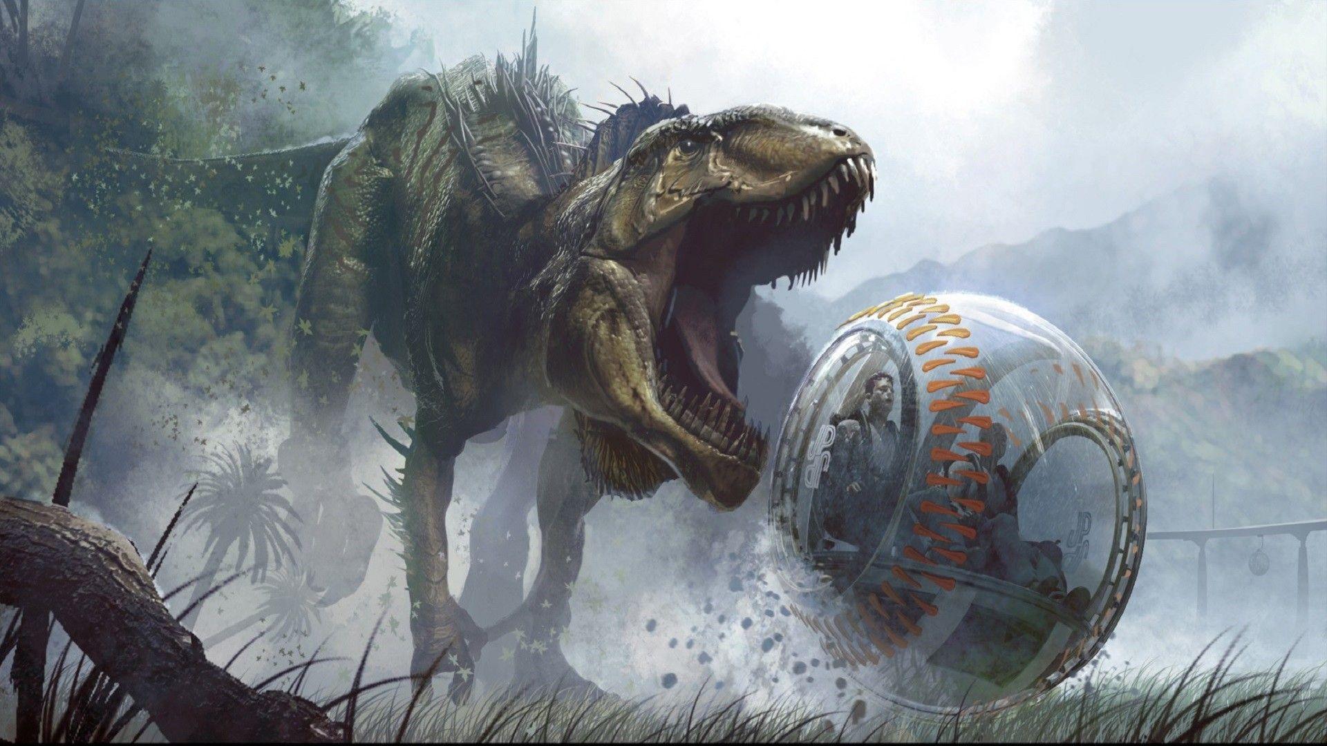 Jurassic Park and Jurassic World Wallpaper by Thekingblader995 on DeviantArt