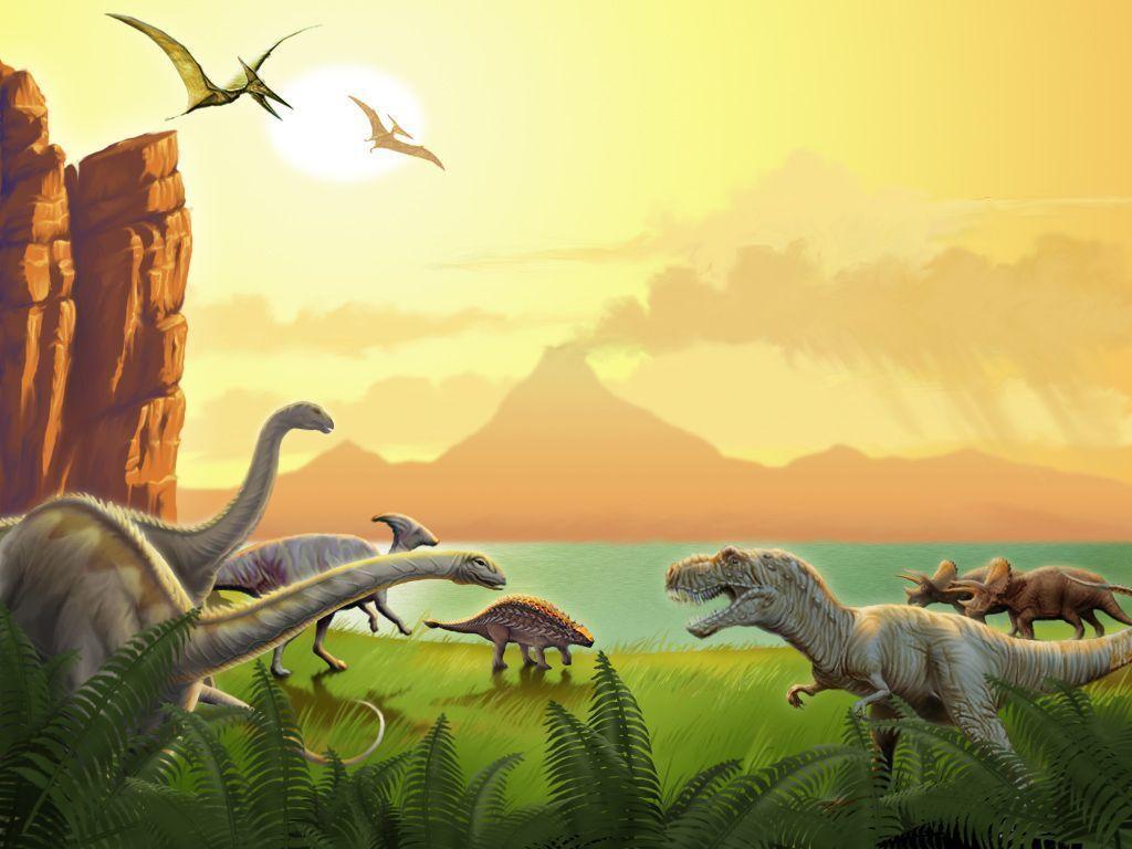 Hình nền khủng long 1024x768