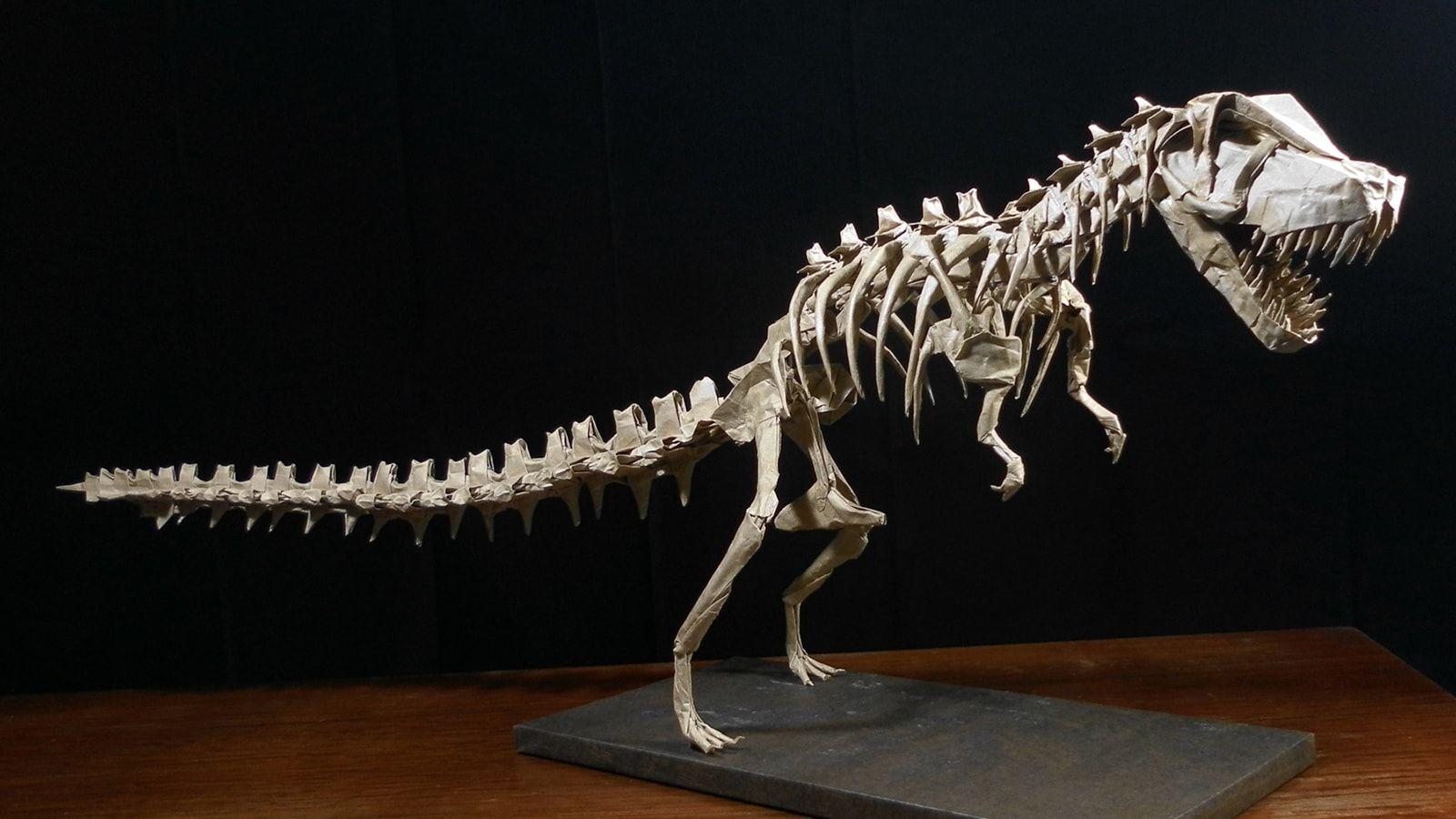 1600x900 Mind Blowing Origami Dinosaur Skeletons