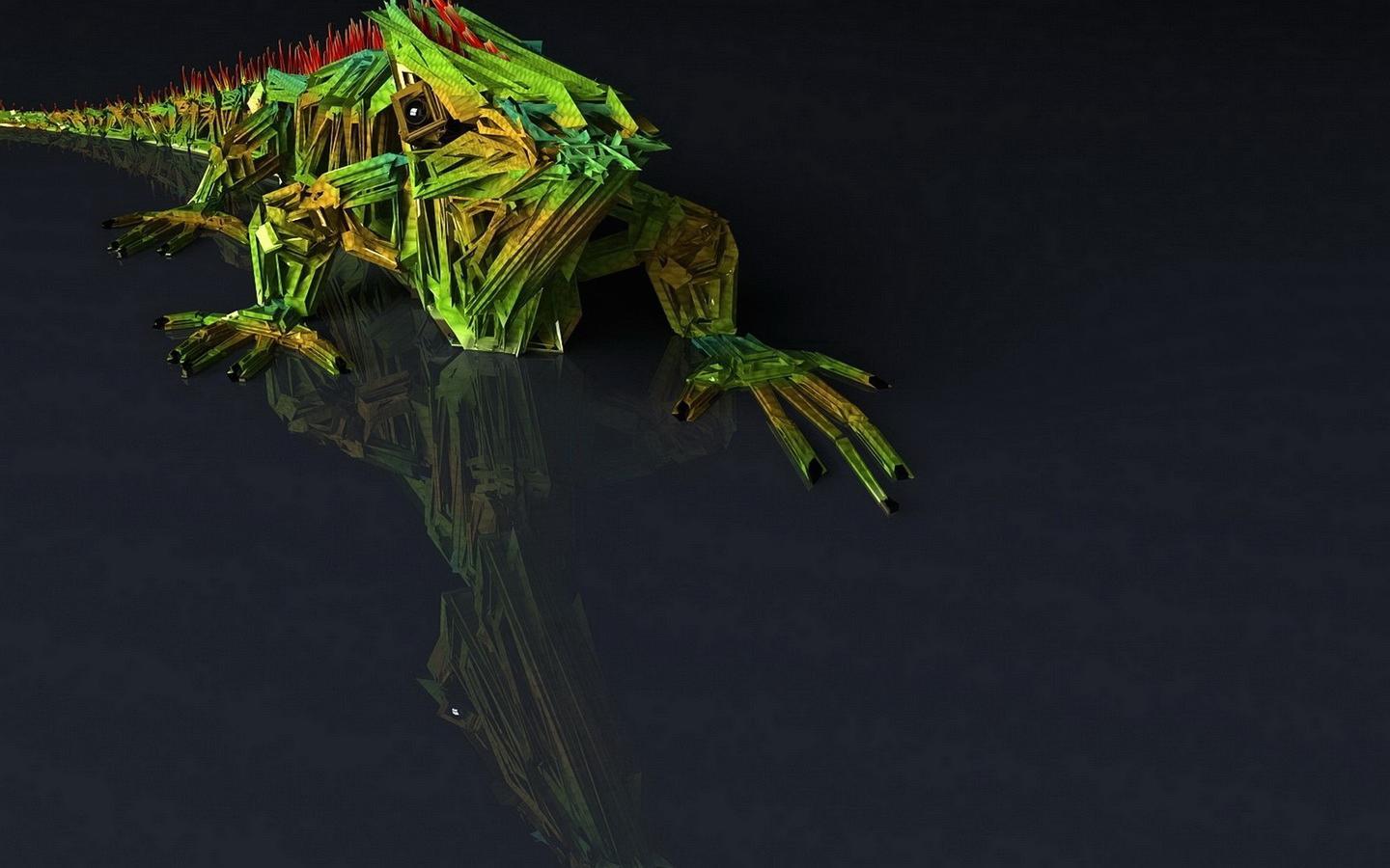 1440x900 Lizard Wallpaper Widescreen D58I