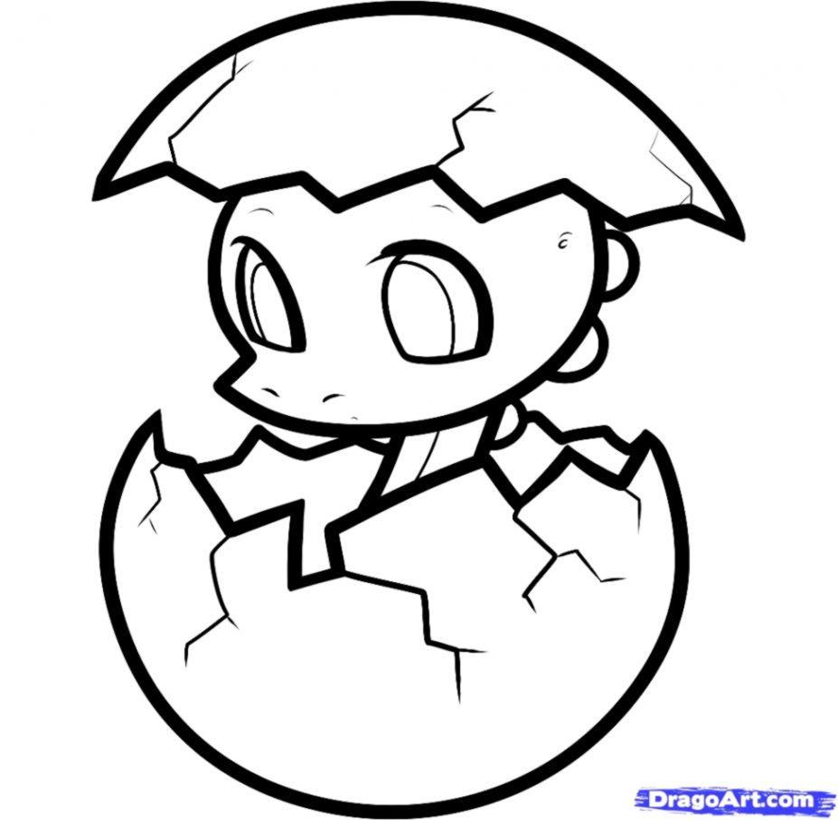 927x907 Cute Baby Dinosaur Drawings