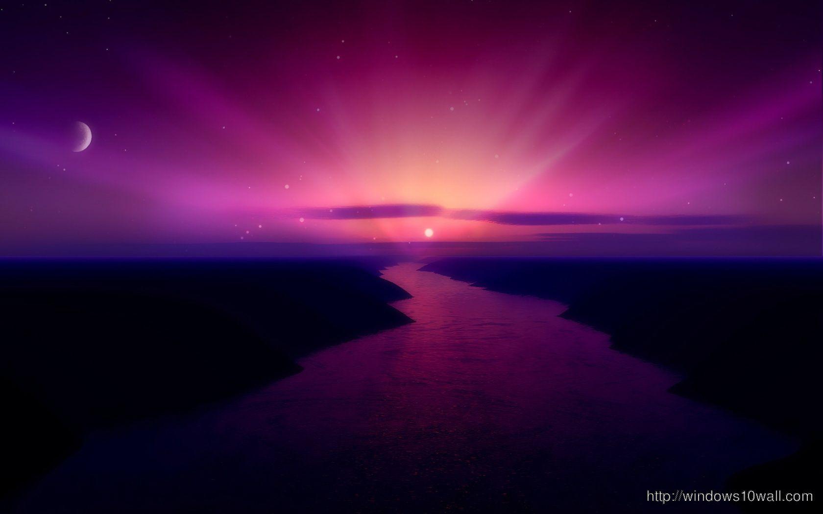 Purple Sunrise Wallpapers - Top Free Purple Sunrise Backgrounds