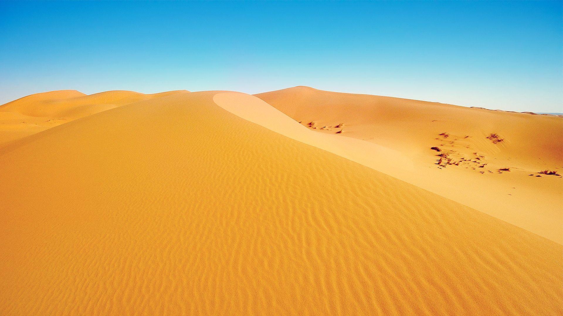 1920x1080 Sahara Desert Sand Wallpaper. Desert background, Nature, Desert hills